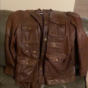 Leather jacket